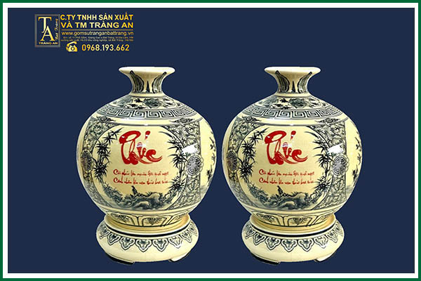 Bình tài lộc rạn